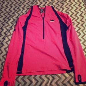 PINK quarter zip athletic jacket